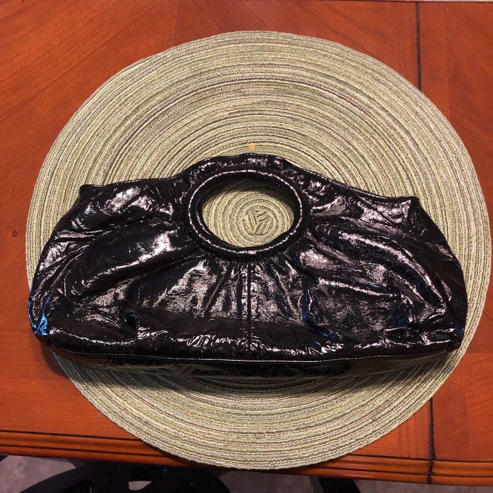 NEW Black Purse corrugated leather ✨ 👛 ✨